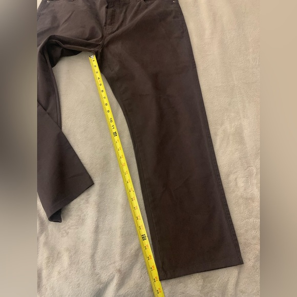 Peter Millar Ultimate Sateen Five-Pocket Pants Chestnut Brown Men Size 42 - Picture 8 of 11